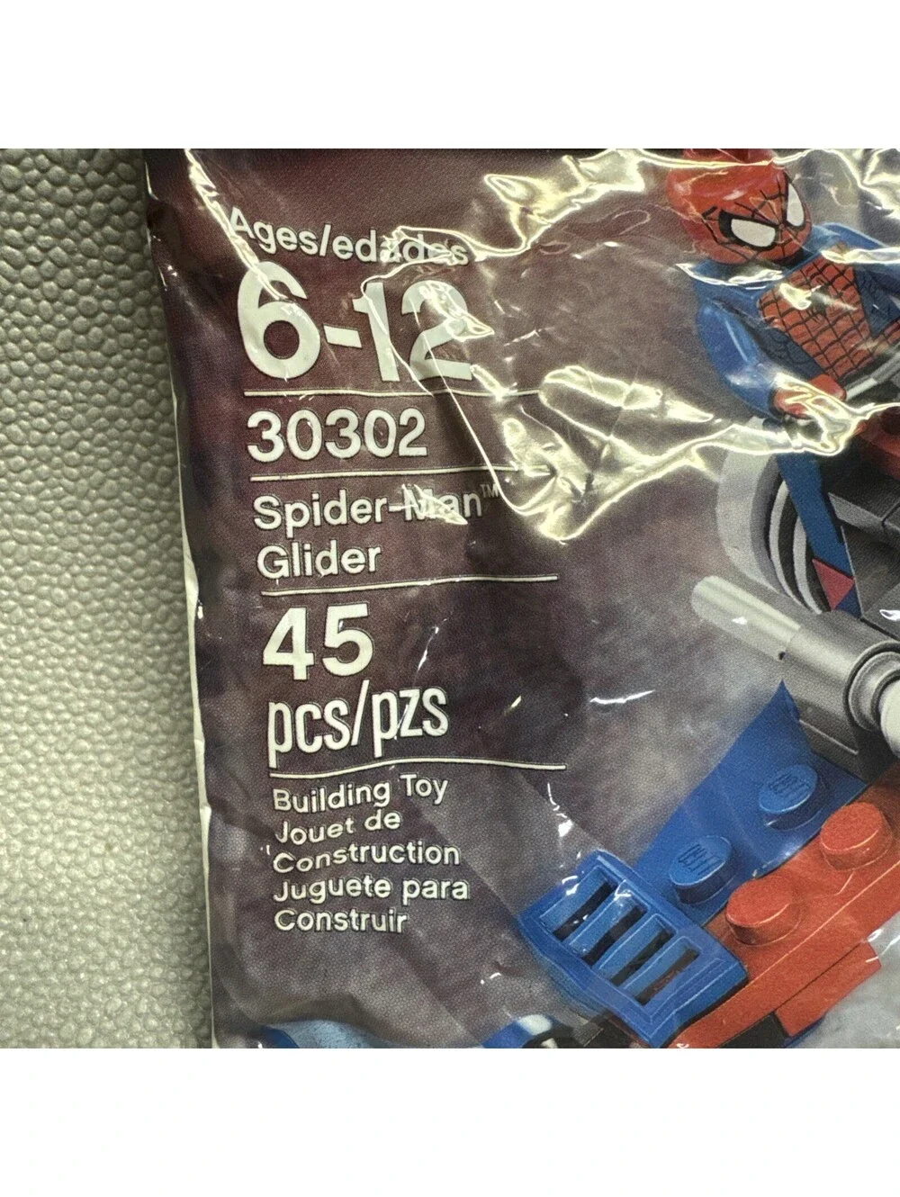 LEGO Marvel Superhero Spider-Man Glider (30302) Ultimate Spider Man Polybag 45pc